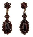 Garnet earrings