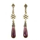 Marcasite Pearl Earrings