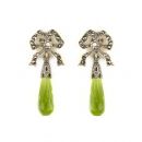 Marcasite Pearl Earrings